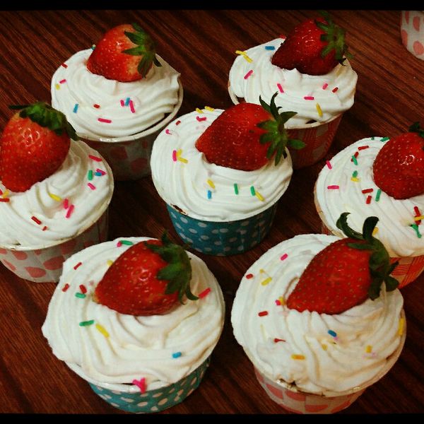 甜美可愛下午茶:cup cake杯子蛋糕:lammm 一起做