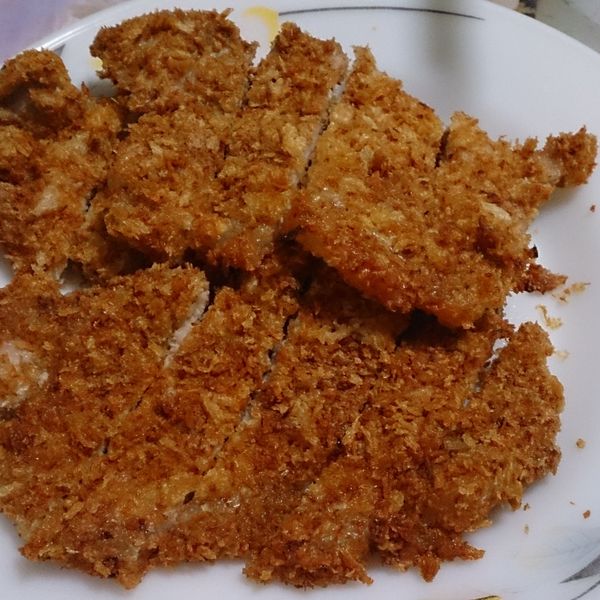 減肥就從春天開始之免炸豬排：Emily 一起做