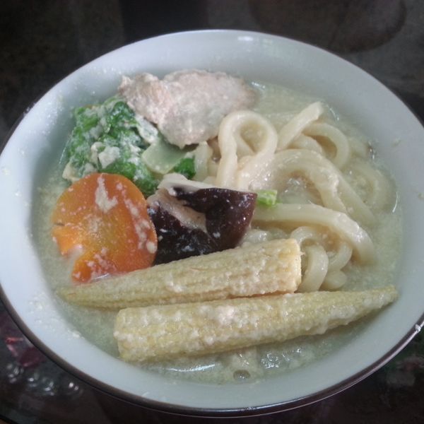 Olivia♥味噌豆漿烏龍麵─九陽豆漿機:Alice 一起做