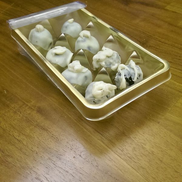 [阿妮塔♥sweet] Oreo夾心白巧克力球。 : Huang Kai Ling一起做