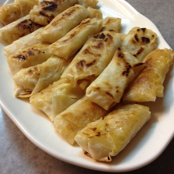 烤蘋果春捲:Mika 一起做