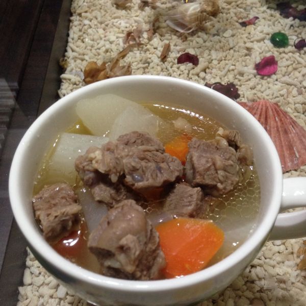 【清燉牛肉湯】元氣百倍 : 黃倍宸一起做