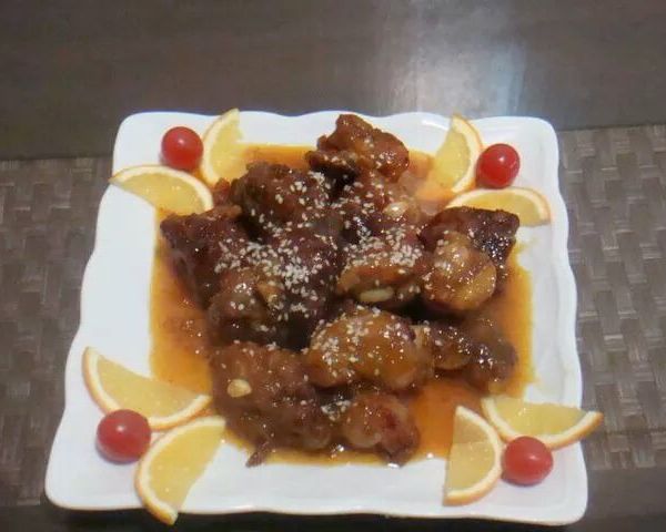 橙汁排骨：黃淑菁 一起做