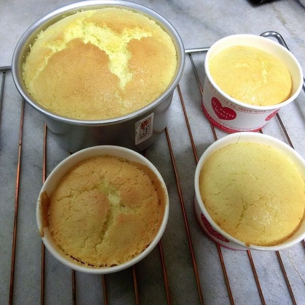 日式海綿雞蛋糕(燙麵法) : Tiffany Lo一起做