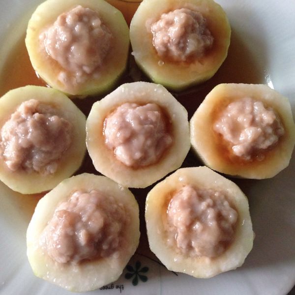 大黃瓜蒸肉丸：Vivian Liu 一起做