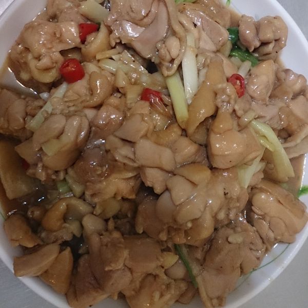 蔥爆雞丁：趙若瑛 一起做