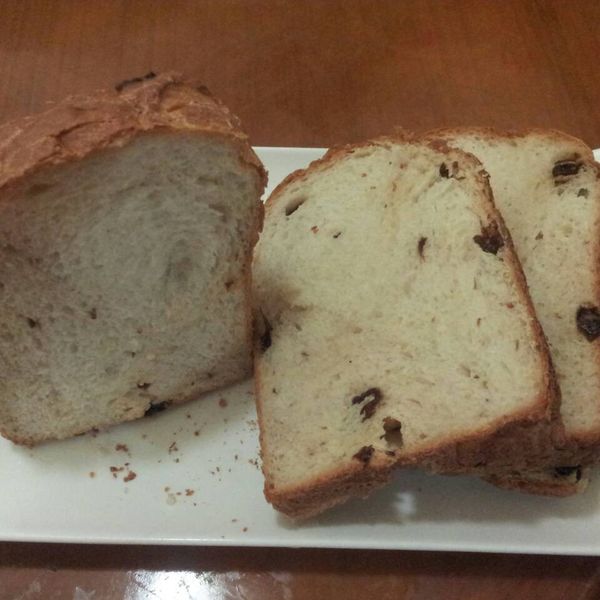 製麵包機＊葡萄乾吐司【烘焙展食譜募集】：許嘉純 一起做