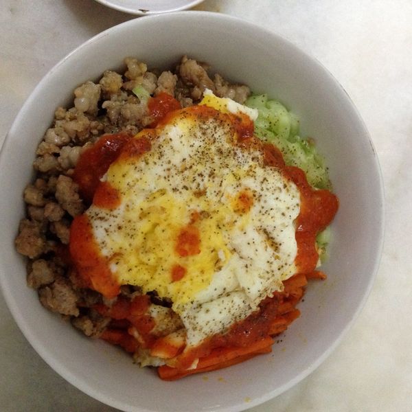 【愛妻飯盒】韓式拌飯 Bibimbap：Xiao Fang 一起做