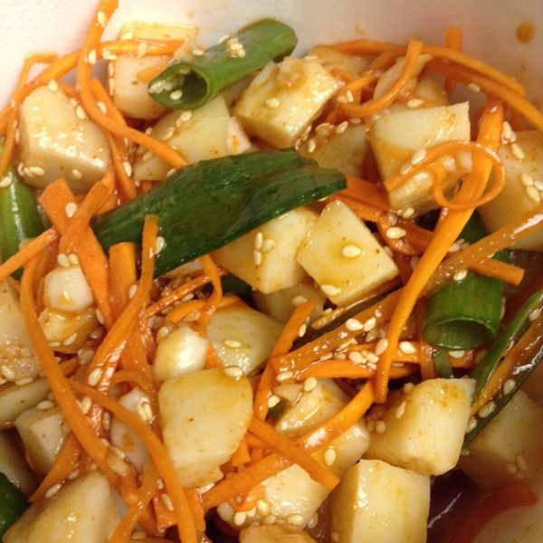 韓式涼拌馬鈴薯『淬釀日式下午茶點』 : Irma Won一起做