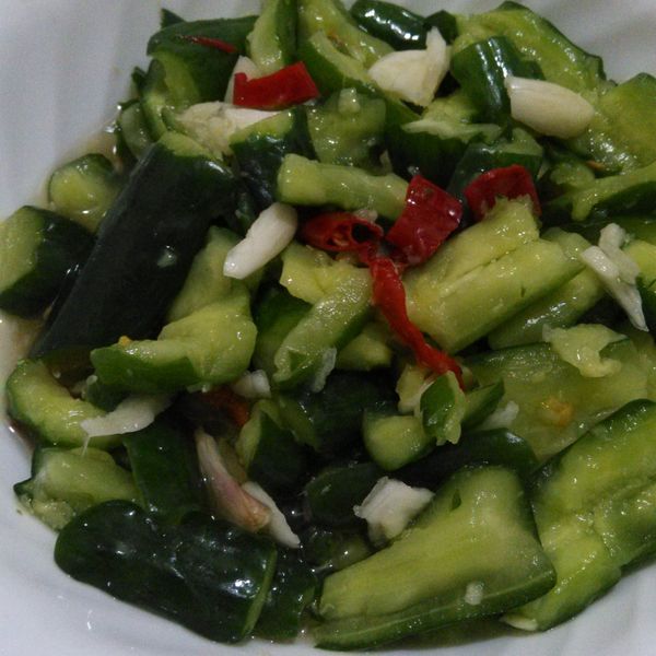 涼拌小黃瓜 : quierococinar一起做
