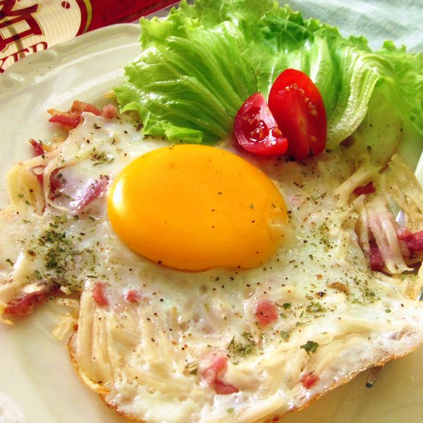 10分鐘快速早餐【洋芋培根蛋】：甜姐兒玩廚藝 一起做