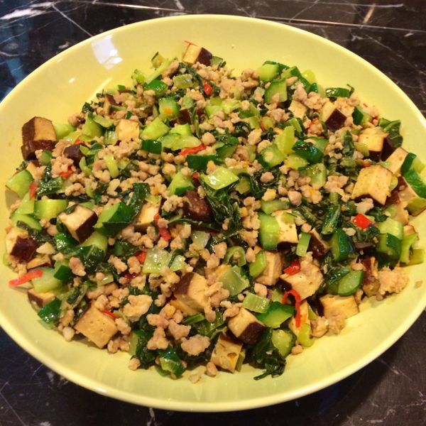 自製雪裡紅(清江菜) : 陳艾瑪一起做