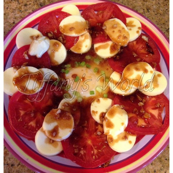 玉子豆腐蒸番茄蛋：Tiffany 一起做