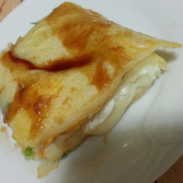 軟Ｑ蛋餅(免揉，免醒麵皮) : 李琪一起做