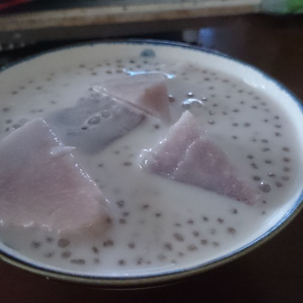 芋香椰奶西米露 : 鮑麗芳一起做