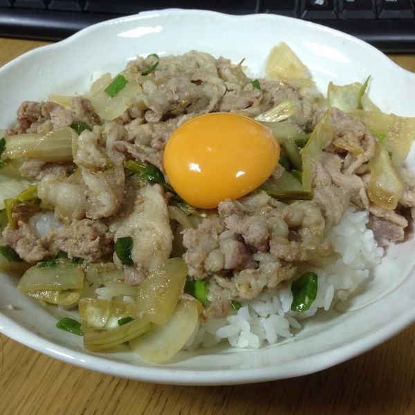 薑汁燒肉蓋飯：王小風 一起做