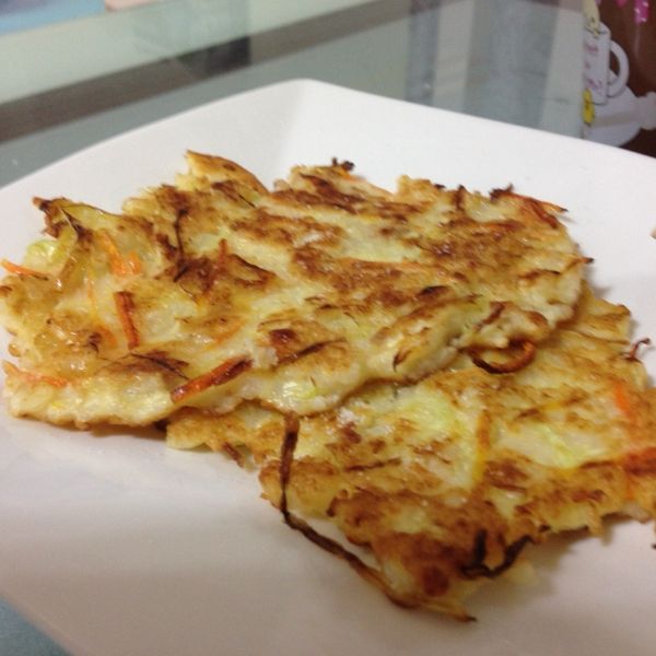 白飯煎餅~剩飯料理 : XiauHan Lin一起做