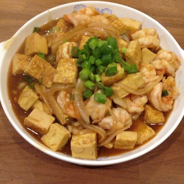 蝦仁豆腐煲 : Anna Lin一起做
