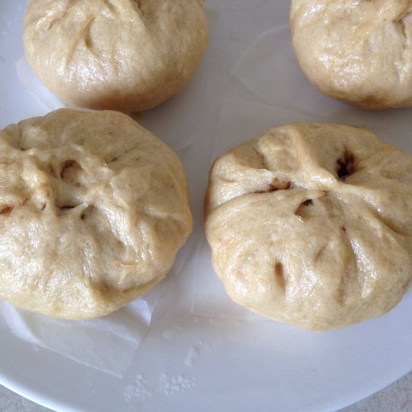 黑糖饅頭 : 安安一起做