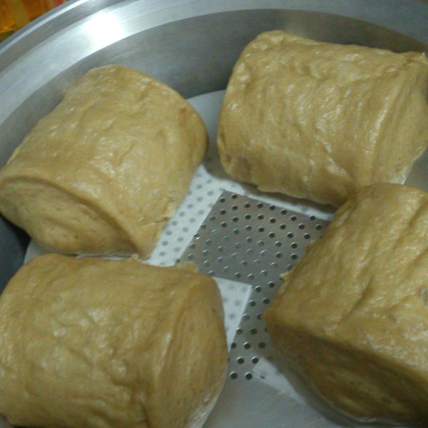 黑糖芝麻饅頭 : 李貞穎一起做