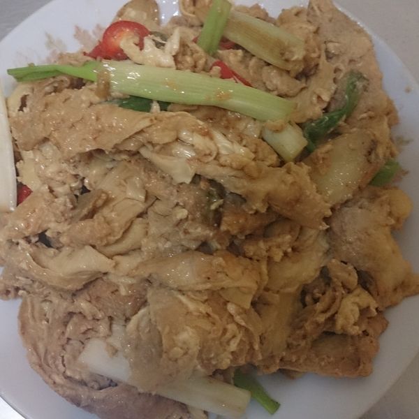 蛋燴豆皮：趙若瑛 一起做