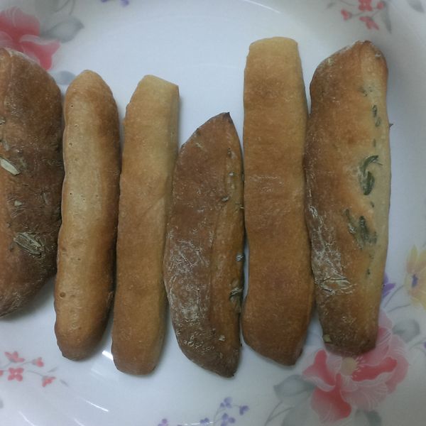 芝士香草麵包棒 [Panasonic製麵包機] : 李瑪琍一起做