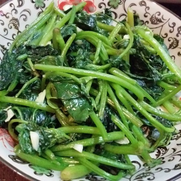 家常菜-地瓜葉【飲食革命】 : 廖麗萍一起做