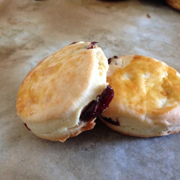 小小烤箱立大功：英式蔓越莓司康：鄧玉婷 一起做