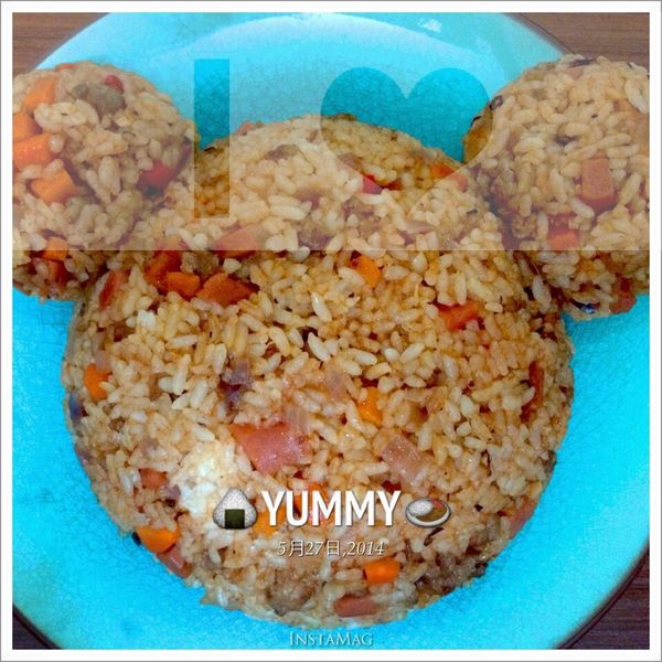 墨西哥辣炒飯：yimg 一起做