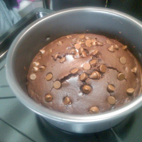 lanni  鬆餅粉巧克力蛋糕 : 馨*一起做