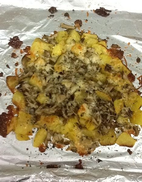 香烤馬鈴薯菇菇 : Yuxuan一起做