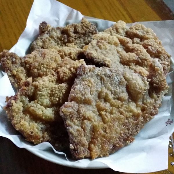 炸豬排：安惠 一起做