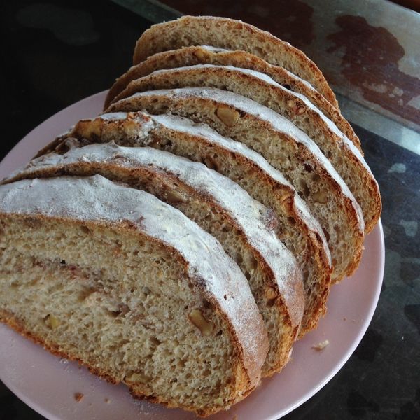 【烘培筆記】免揉。鄉村麵包：Jenny Hsu 一起做