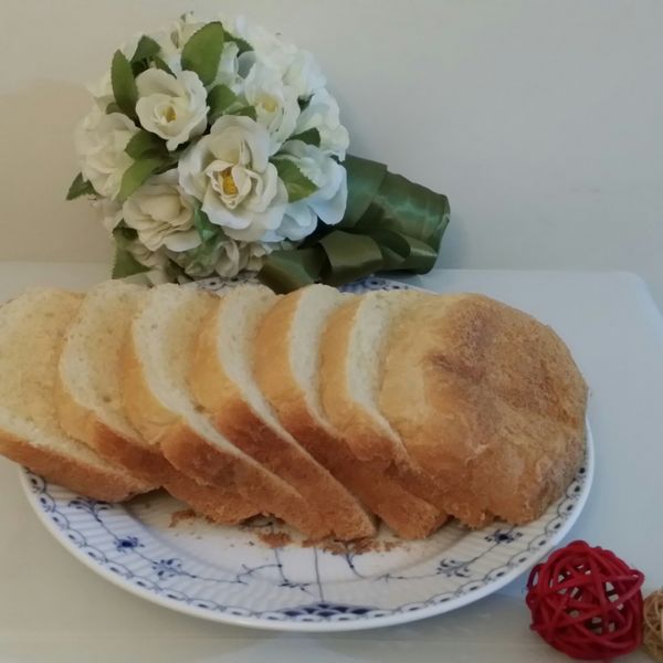 ㄚ曼達的廚房~鮮奶油土司(麵包機):西吳 一起做