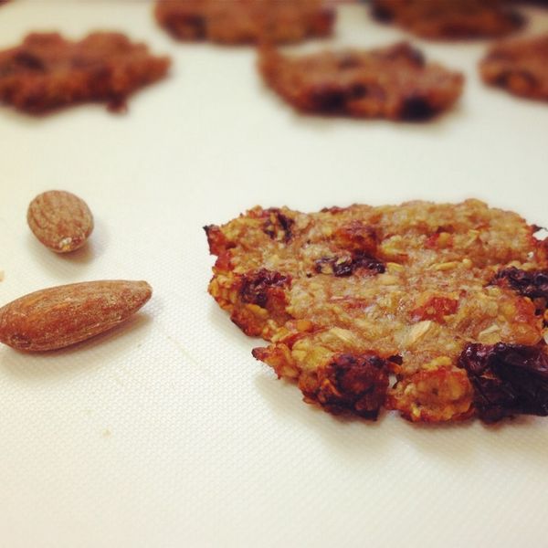 香蕉燕麥堅果餅(無油.粉.糖) : LEE一起做