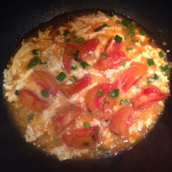 ♫蕃茄炒蛋--阿基師偷吃步 : 洪宜瑄一起做