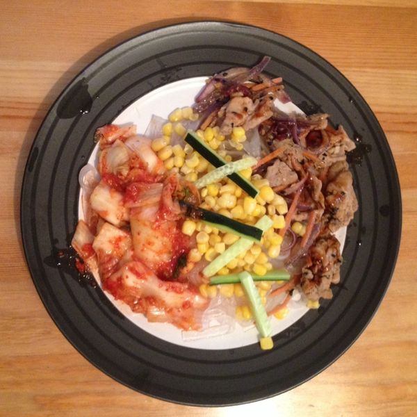 韓式泡菜涼麵 : Yo Verna一起做