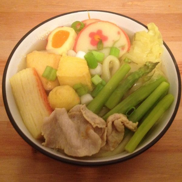 辛香滑溜的咖哩烏龍麵 : Yo Verna一起做