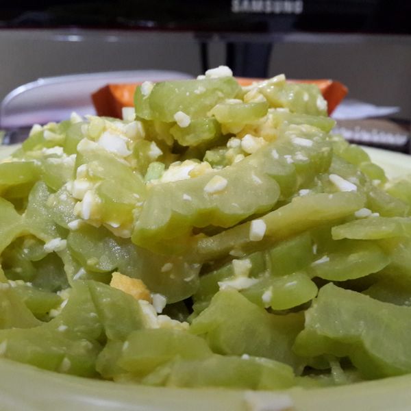 鹹蛋苦瓜 : Li Yi-jyuan一起做