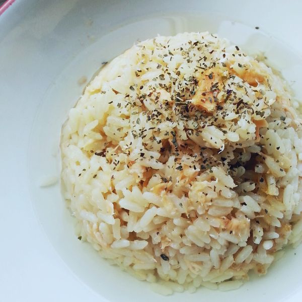 日式鮭魚炊飯 : Sheila Mae一起做