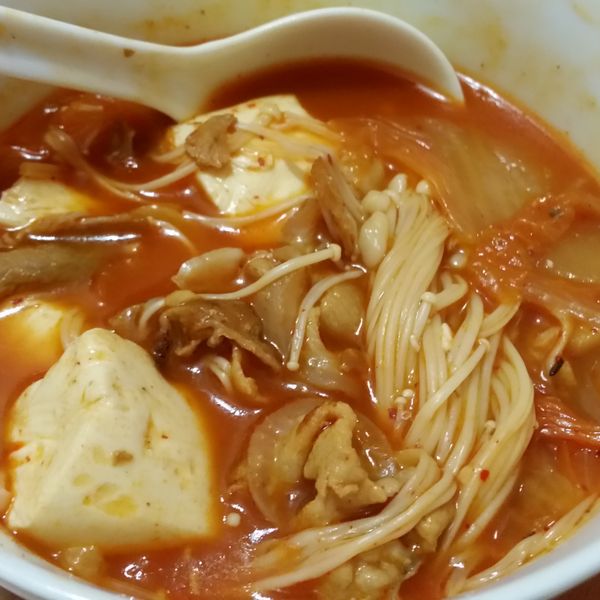 韓式辣豆腐湯 : Dabbie LI一起做