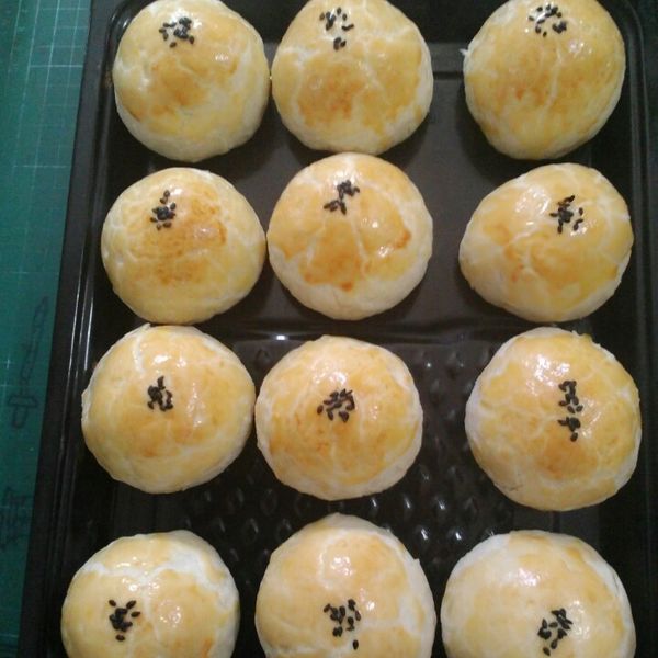 蛋黃酥 : 王宣一起做