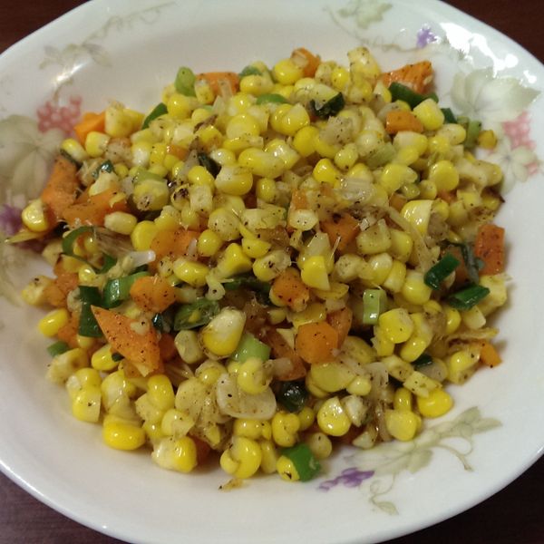 辣炒三色玉米 : Hsiuling Tu一起做