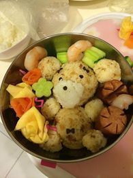 【親子食堂】咖哩小熊便當 : Vicky Tseng一起做