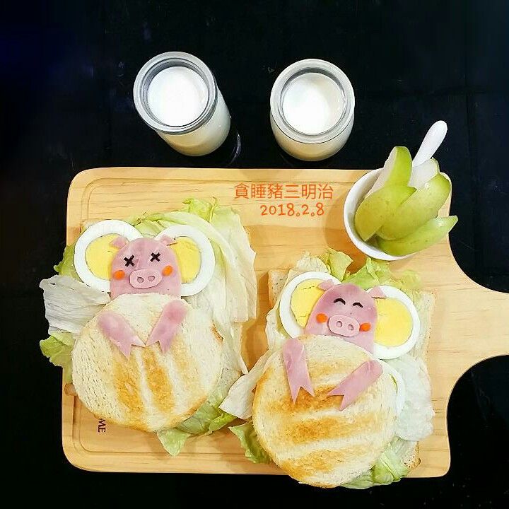 伊的親子早餐日記 一起做