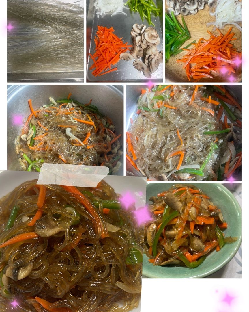 雜菜(韓式炒冬粉) 잡채 by TINA99 緹娜姑姑