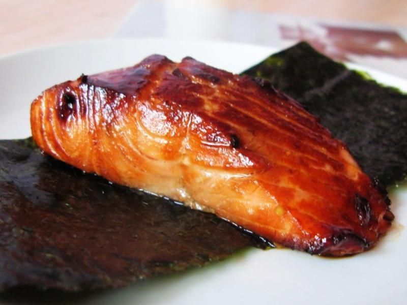 照燒鮭魚排