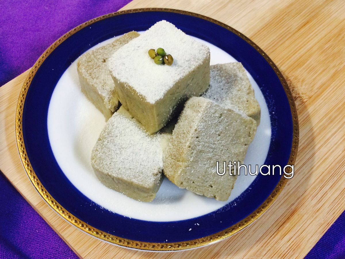 奶香帶皮綠豆糕  魂好吃的果汁機版