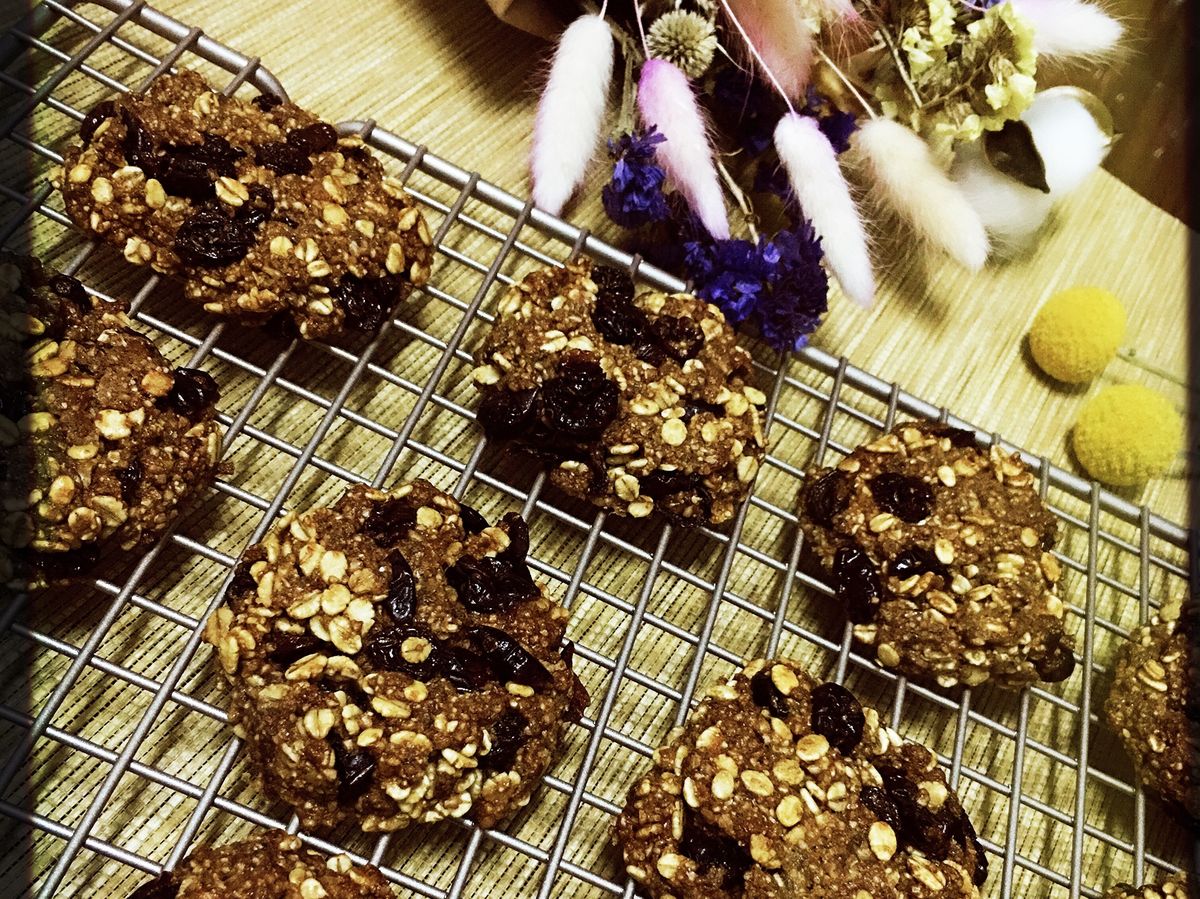 無糖藍莓燕麥餅乾