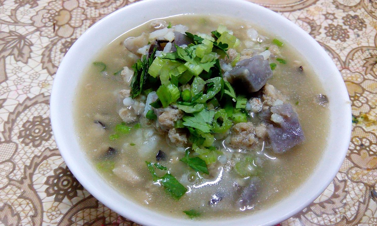 【阿公好料】台式芋頭鹹粥